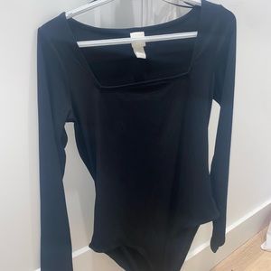 H&M black bodysuit